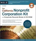 The California Nonprofit Corporation Kit