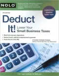 Deduct It!: Lower Your Small Business Taxes