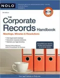 The Corporate Records Handbook: Meetings, Minutes and Resolutions