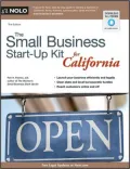 The Small Business Start-Up Kit for California