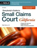 Everybody's Guide to Small Claims Court in California
