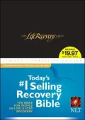 The Life Recovery Bible: New Living Translation, Black