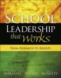 School Leadership That Works: From Research to Results