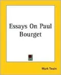 Essays On Paul Bourget
