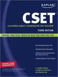 Kaplan CSET: California Subject Examination for Teachers