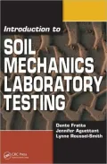 Introduction to Soil Mechanics Laboratory Testing
