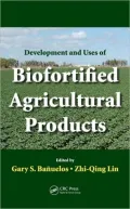 Development and Uses of Biofortified Agricultural Products