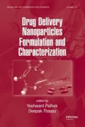 Drug Delivery Nanoparticles Formulation and Characterization, Vol. 2