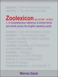 Zoolexicon N: A Comprehensive Reference of Animal Terms and Words Across the English Speaking World
