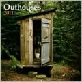 2011 Outhouses PLATO Square Wall Calendar
