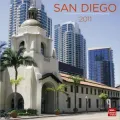 2011 San Diego Square Wall Calendar