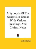 Synopsis of the Gospels in Greek with Va