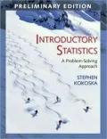 Introductory Statistics (Preliminary Edition): A Problem-Solving Approach