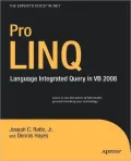 Pro LINQ: Language Integrated Query in VB 2008