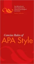 Concise Rules of APA Style