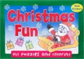Christmas Fun (Big Puzzles and Coloring)