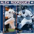 2011 New York Yankees - Alex Rodriguez 12X12 Player Wall Calendar
