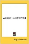 William Hazlitt