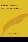 Oxford Lectures: And Other Discourses (1890)