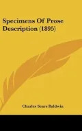 Specimens of Prose Description