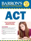 Barron's ACT, 16th Edition