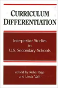 Curriculum Differentiation
