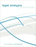 Legal Analysis And Communication