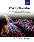 VBA for Modelers: Developing Decision Support Systems with Microsoft Office Excel (with Premium Online Content Printed Access Card) [With Access Code] - 3rd Edition
