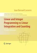 Linear and Integer Programming Vs Linear Integration and Counting