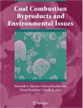 Coal Combustion Byproducts and Environmental Issues