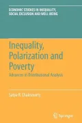 Inequality, Polarization and Poverty