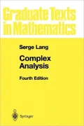 Complex Analysis Complex Analysis
