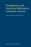 Probabilistic and Statistical Methods in Computer Science