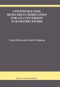 Continuous-time Sigma-delta Modulation for A/ D Conversion in Radio Receivers