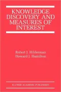 Knowledge Discovery and Measures of Interest