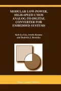 Modular Low-Power, High-Speed CMOS Analog-To-Digital Converter of Embedded Systems