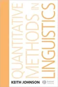 Quantitative Methods In Linguistics