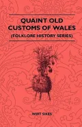 Quaint Old Customs of Wales (Folklore History Series)