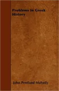 Problems In Greek History