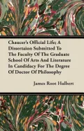 Chaucer's Official Life