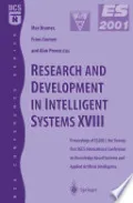 Research and Development in Intelligent Systems XVIII