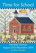 Time for School 2014 Large Monthly Planner Calendar