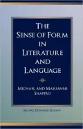 The Sense of Form in Literature and Language