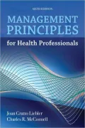 Management Principles for Health Professionals - 6th Edition