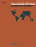 A Case of Successful Adjustment: Korea's Experience During 1980-84