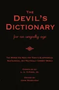 The Devil's Dictionary for an Ungodly Age