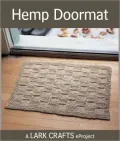 Hemp Doormat eProject from The Knitted Rug (PagePerfect NOOK Book)
