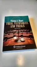 Trial Techniques and Trials, Ninth Edition by Thomas A. Mauet — book cover