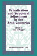 Privatization and Structural Adjustment in the Arab Countries: Papers Presented at a Seminar Held in Abu Dhabi, United Arab Emirates, December 5-7, 1988
