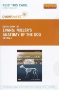 Miller's Anatomy of the Dog - Pageburst E-Book on Vitalsource (Retail Access Card)